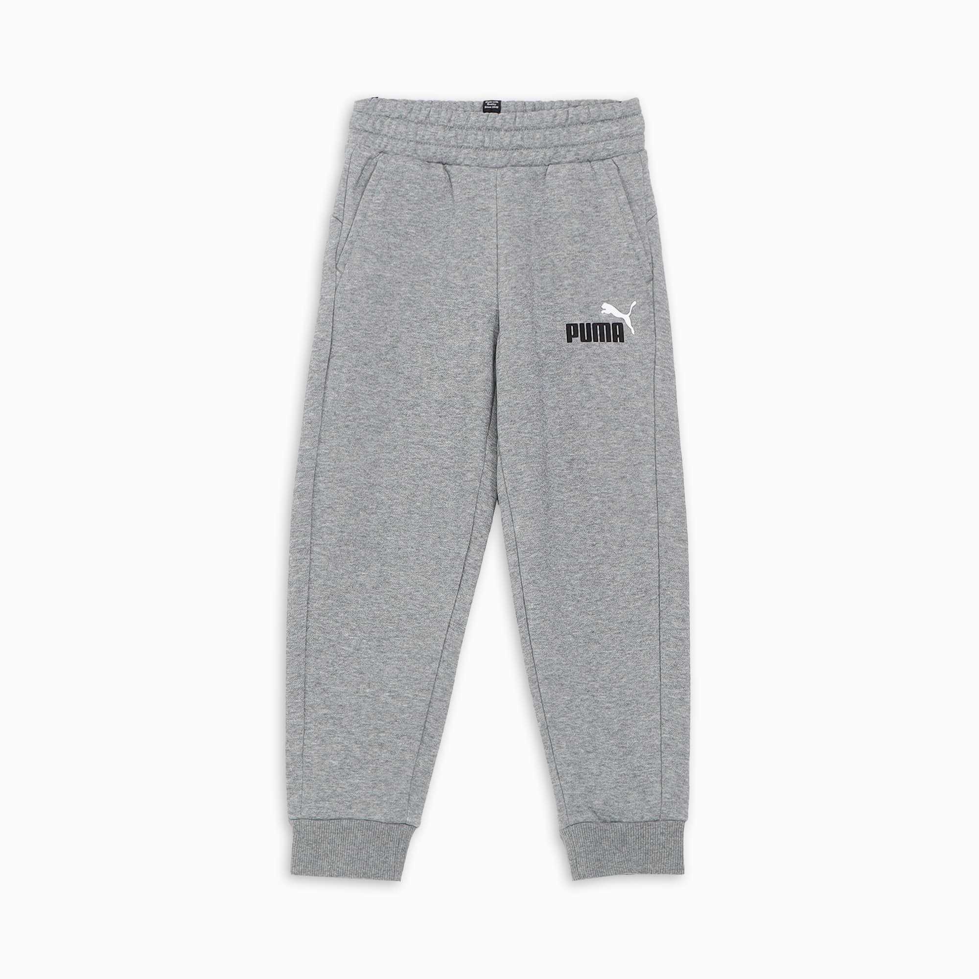 PUMA公式】キッズ ボーイズ ESS+ 2 COL ロゴ パンツ 裏起毛 110